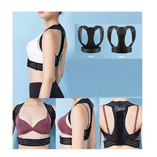 Faja Correctora De Postura Ajustable Para Espalda-5