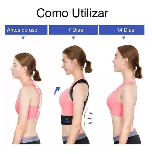 Faja Correctora De Postura Ajustable Para Espalda-2