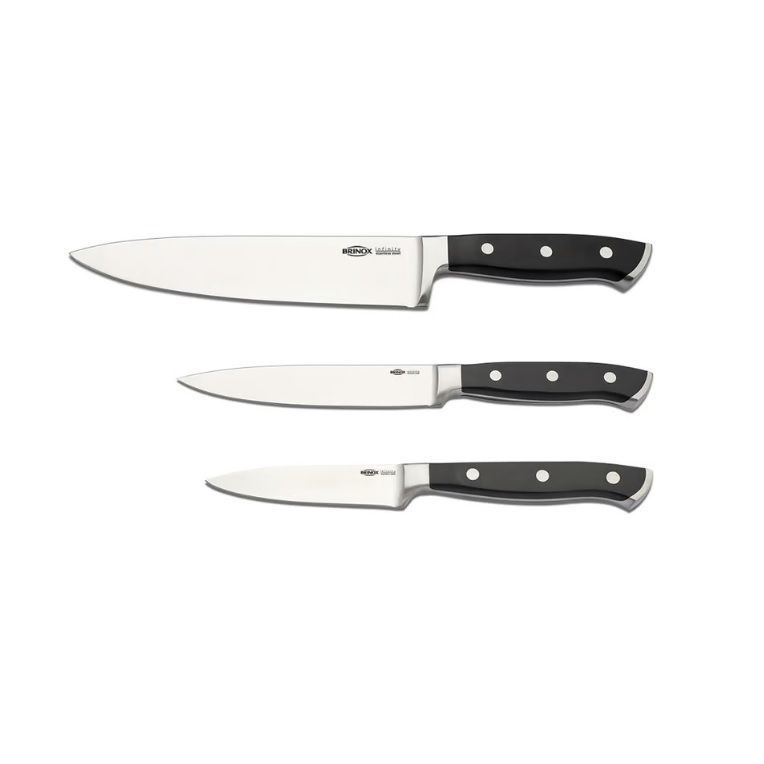 Set De Cuchillos Brinox 3 Piezas Mango Pvc 2519/114-0