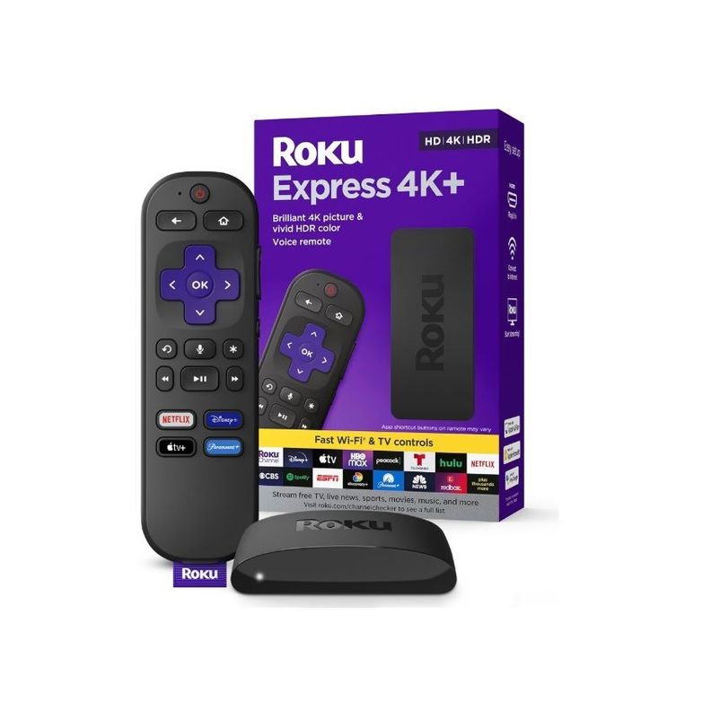 Roku Express 4K + 3941 R2-0