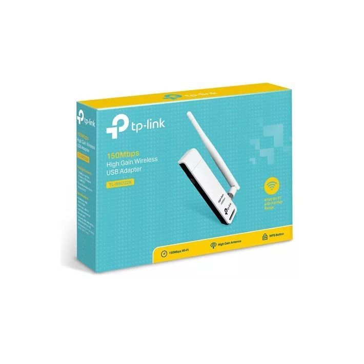 Adaptador Wifi Usb Inalámbrico TP-Link Modelo TPL722N-0