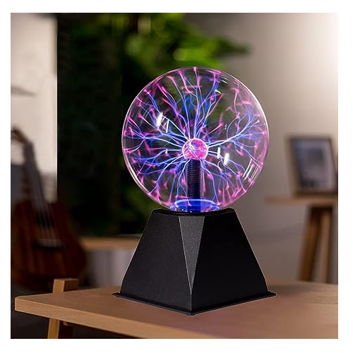 Bola De Plasma Lámpara Luz Sensible Al Tacto -1