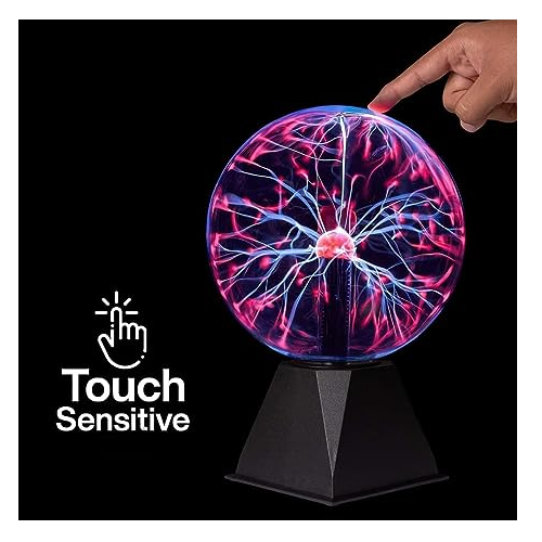 Bola De Plasma Lámpara Luz Sensible Al Tacto -2