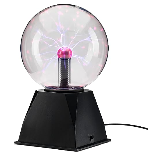 Bola De Plasma Lámpara Luz Sensible Al Tacto -0