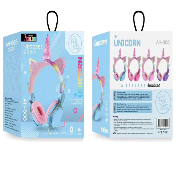 Audífonos Para Niñas De Unicornio Auriculares -5