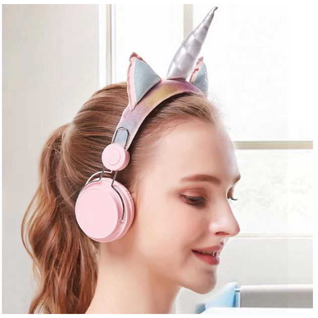 Audífonos Para Niñas De Unicornio Auriculares -4