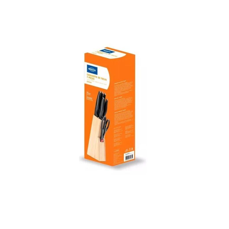 Set De Cuchillos 7 Piezas Brinox Modelo 2556/111-2