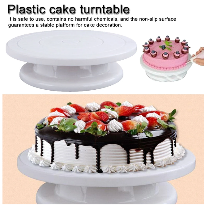 Base Para Decorar Tortas Plato Giratorio-4