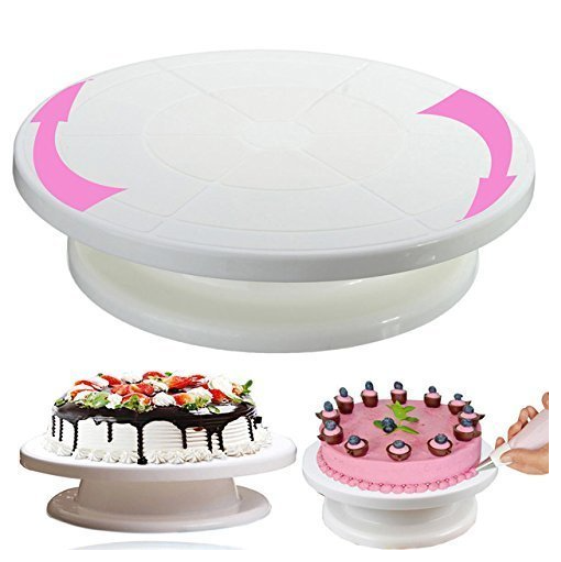 Base Para Decorar Tortas Plato Giratorio-2