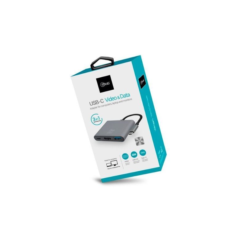 Adaptador Usb-C Video/Data Microlab 8862-1