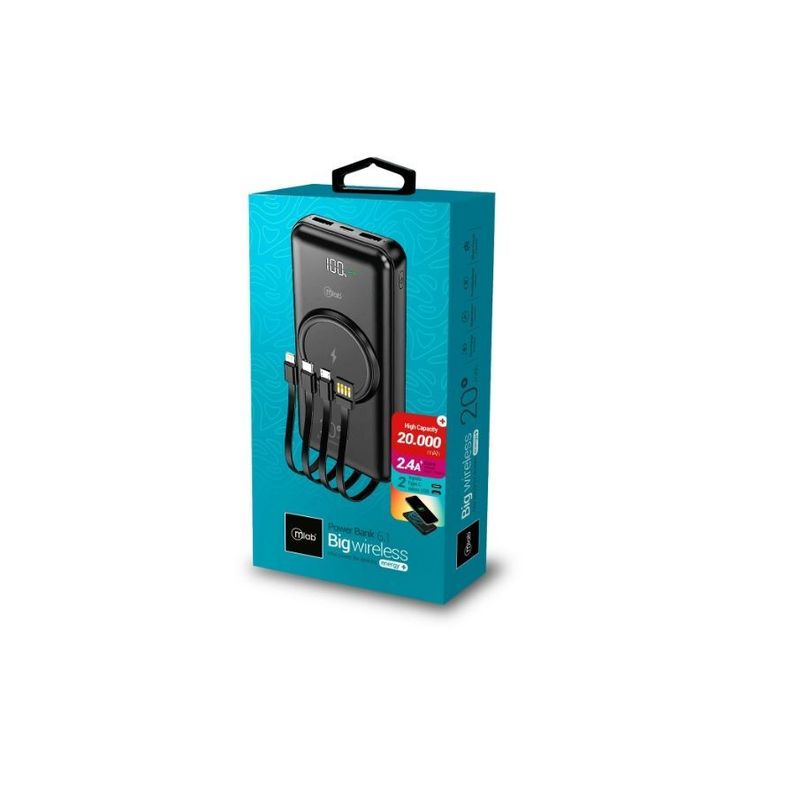 Powerbank Cargador De Batería Microlab 20000 mAh -0