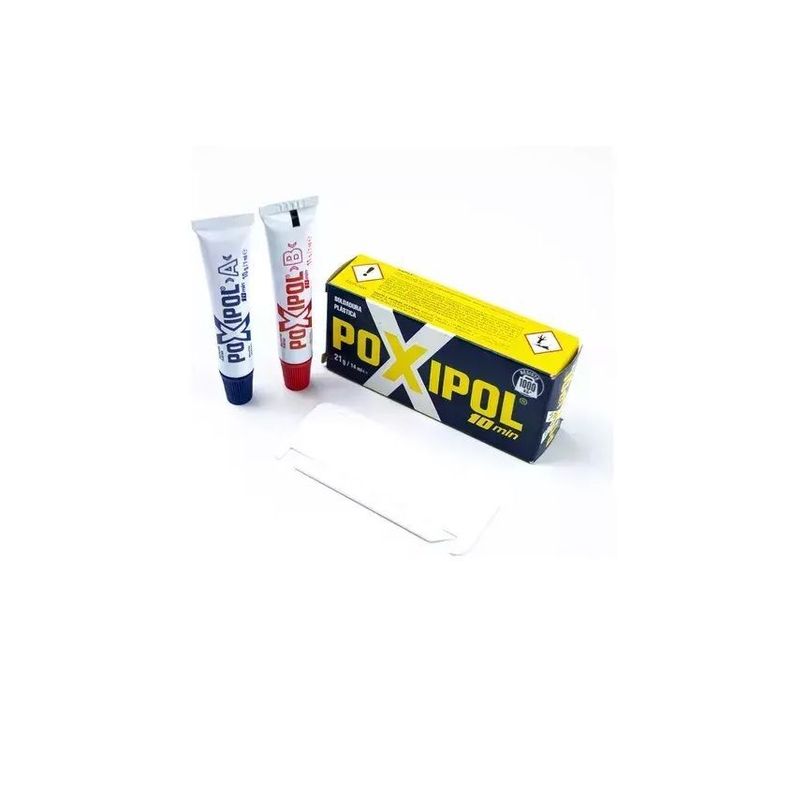 Poxipol Metálico 10 Minutos Adhesivo Instantáneo 10 gr/ 7ml -0