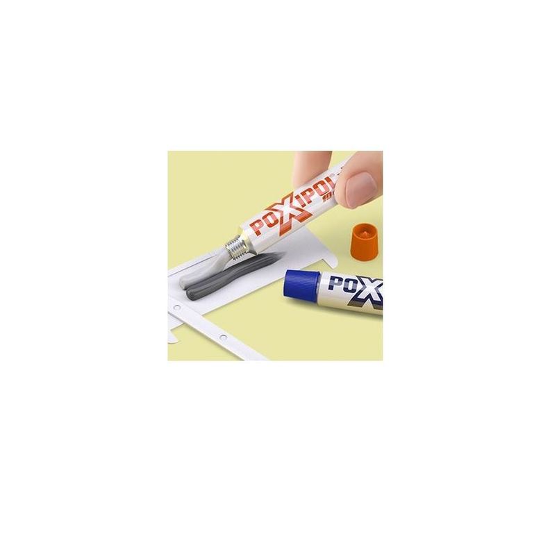 Poxipol Metálico 10 Minutos Adhesivo Instantáneo 10 gr/ 7ml -2