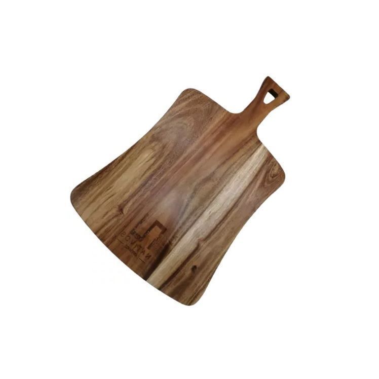 Tabla Rustica De Picar Nativos Forma Rectangular Con Mango MCB001-0