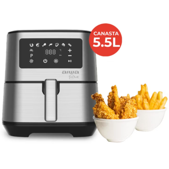Freidora Sin Aceite Aiwa AWFT22 1700w 5,5L-2