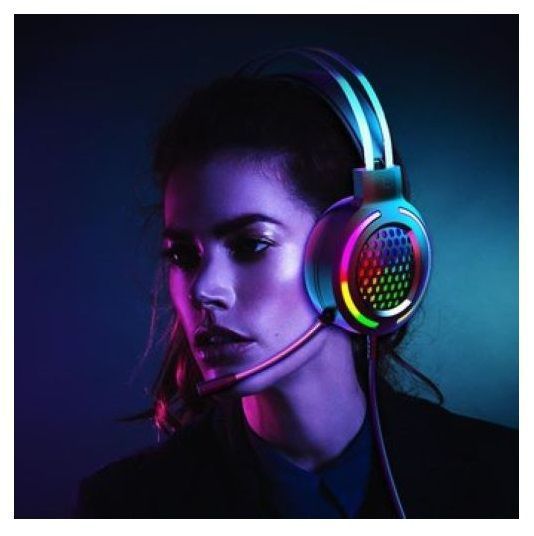 Audífonos Gamer Para Pc Play 4 Laptop RGB AS-60-1