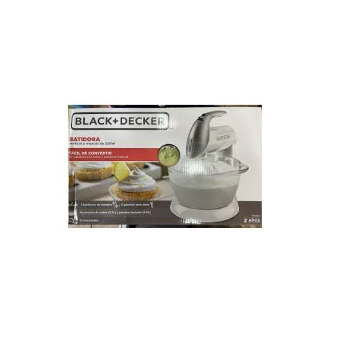 Batidora Vertical De Pedestal Black + Decker 250 watts MX900-0