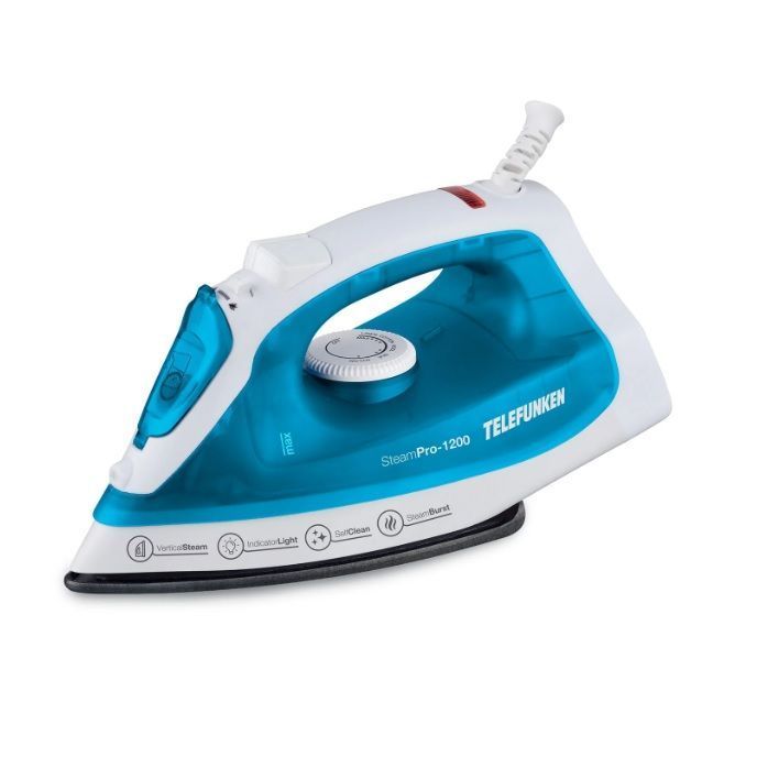 Plancha De Ropa A Vapor Telefunken SteamPro-1200-0