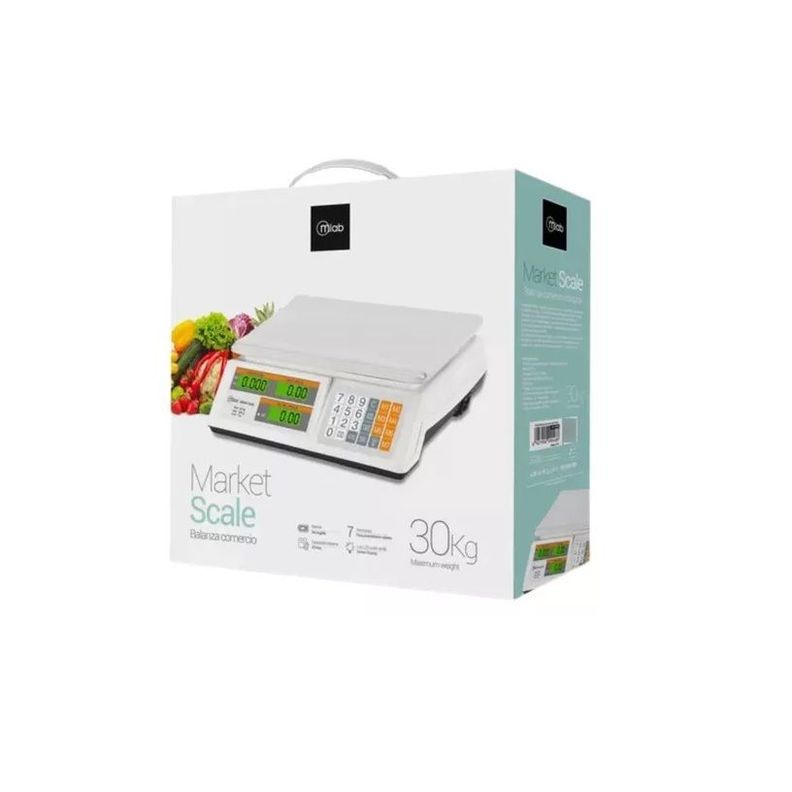 Balanza Romana Microlab 30 Kgs Calculo De Precios Modelo 9048-0