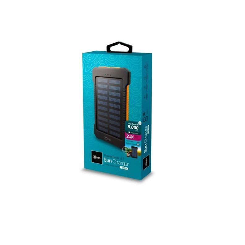 Powerbank Cargador De Batería Microlab 8000 mAh -0