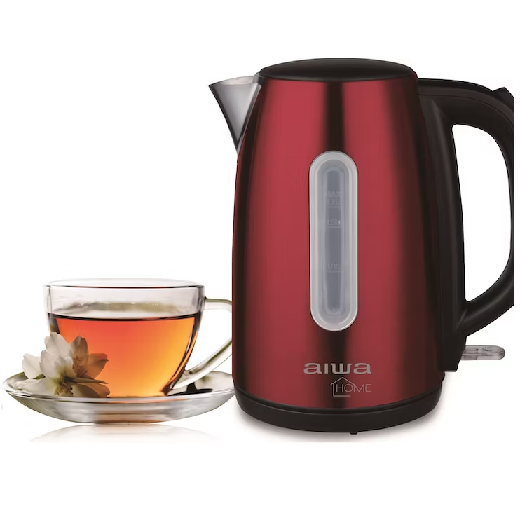 Hervido Eléctrico Aiwa 1.7L Acero Inoxidable 2200w -2