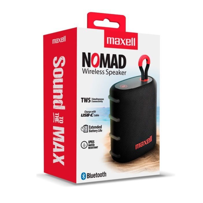 Parlante Bluetooth Maxell Portatil Modelo BT-NOMAD