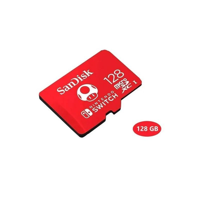 Memoria Micro SD 128GB Nintendo Switch Sandisk Sandisk | Paris.cl