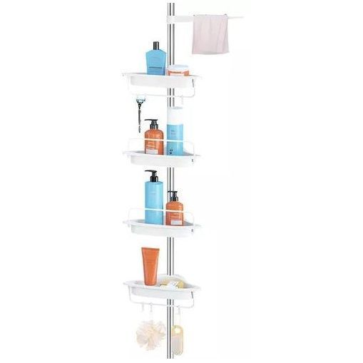 Estante De Esquina Organizador De Ducha Para Baño -0