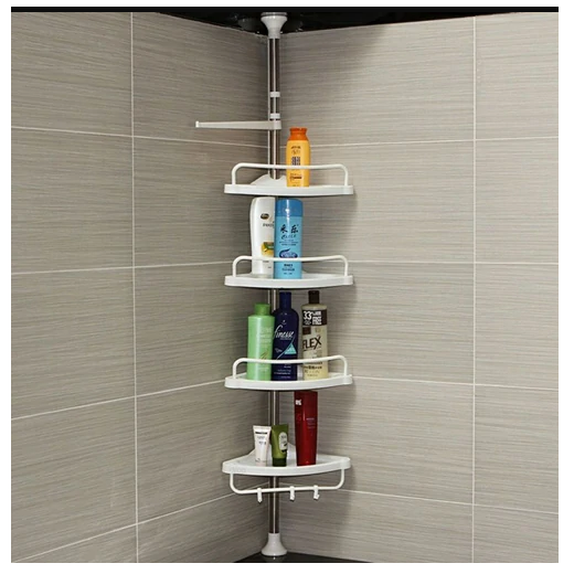 Estante De Esquina Organizador De Ducha Para Baño -5