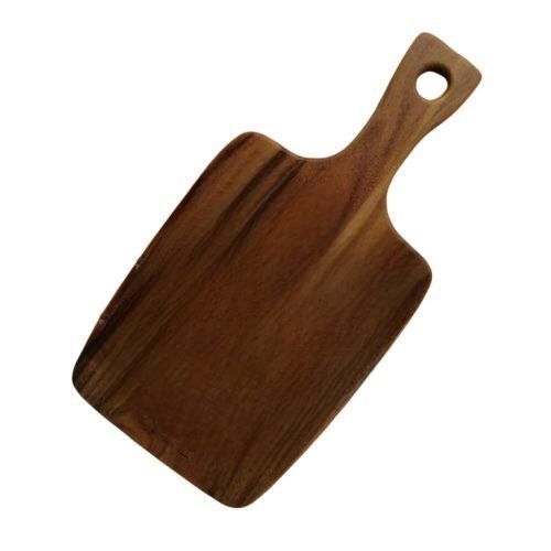 Tabla Rustica De Picar Nativos Forma Rectangular Con Mango MCB006-0