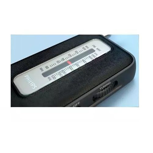 Radio Portátil FM-OM Sintonización Analógica-7
