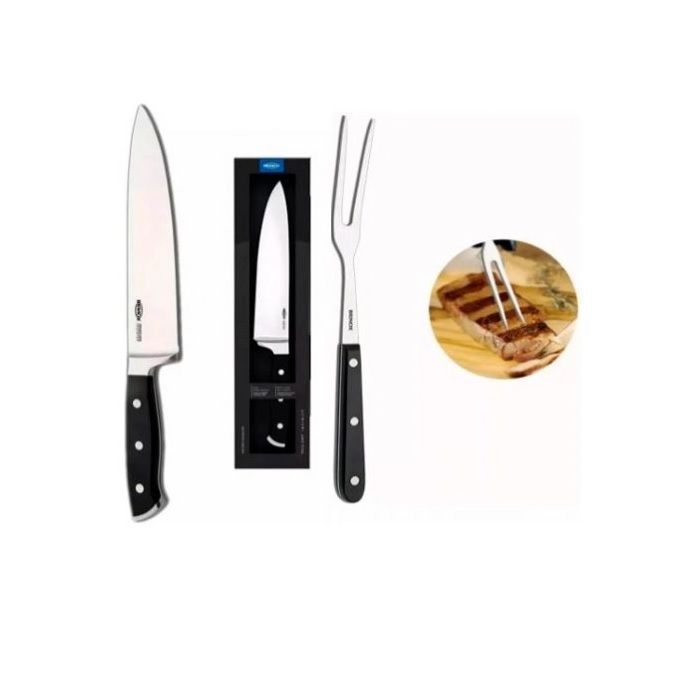 Set De Cuchillos 2 Piezas Brinox Mango PVC 2519/112-1
