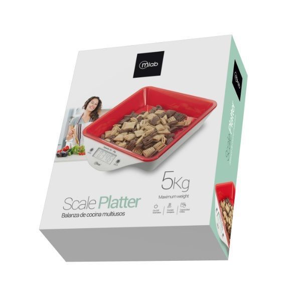 Balanza De Cocina Microlab Modelo 9056 Capacidad 1gr a 5kg-0
