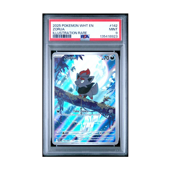Pokemon TCG Zorua 142 PSA MINT 9 The Pokemon Company | Paris.cl