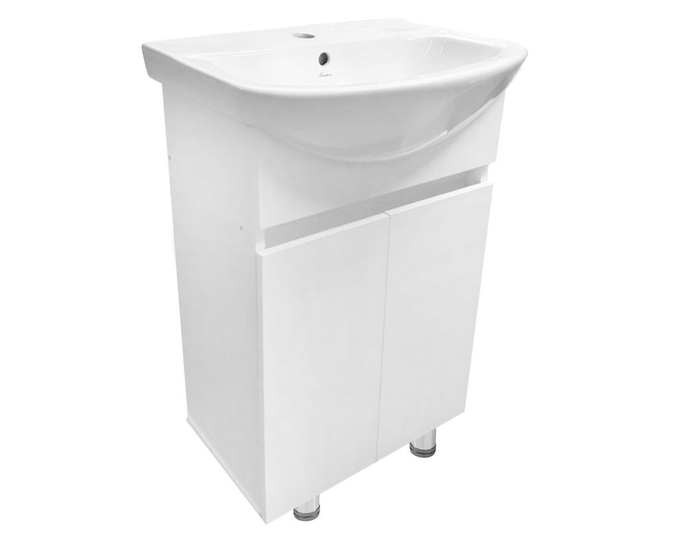 Mueble vanitorio 52.5 cm Ciro blanco Fanaloza.-0