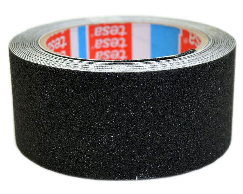 Cinta antideslizante 50 mm x 5 m negro Tesa-0