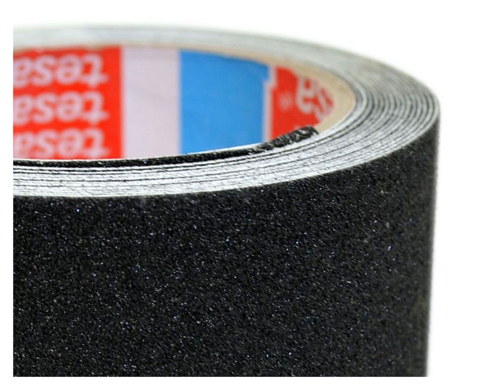 Cinta antideslizante 50 mm x 5 m negro Tesa-1
