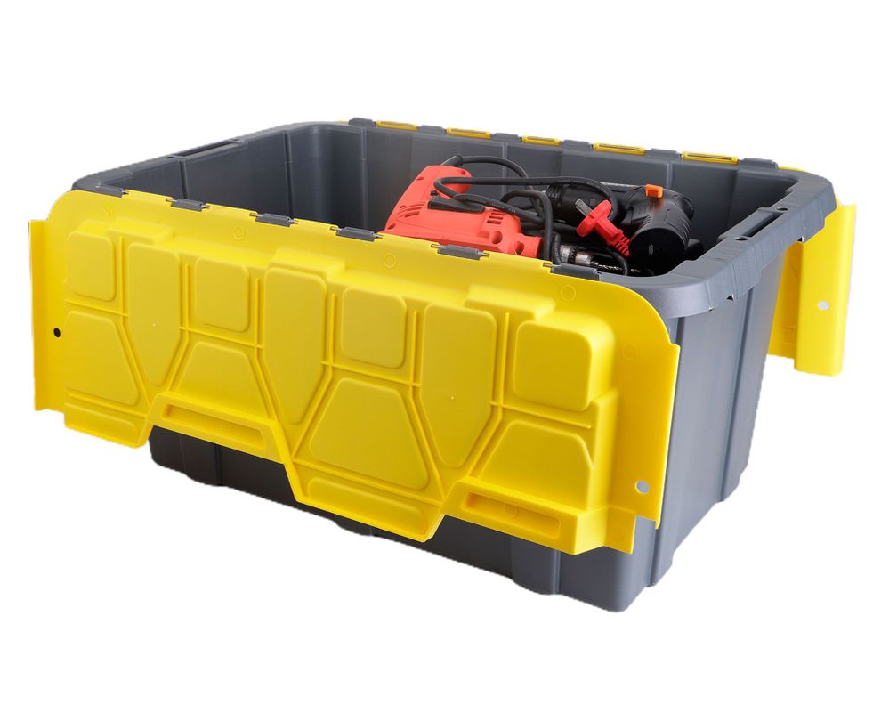 Caja organizadora tapa abatible Heavy Duty 57 L-0