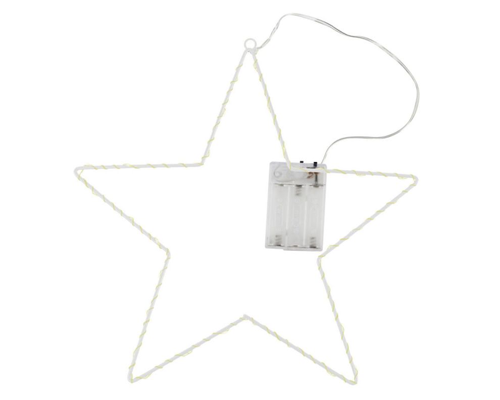 Guirnalda Estrella luz cálida-0
