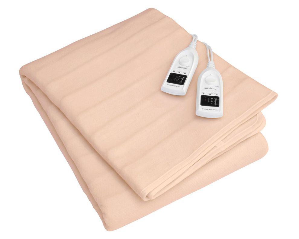 Calientacama 2 plazas 60W CC-B208GR gris Sindelen.-0