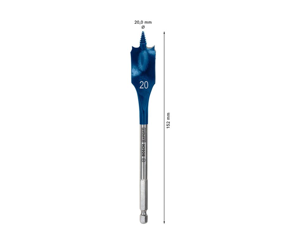 Broca para madera plana Expert Self Cut Speed 20x152 mm-4