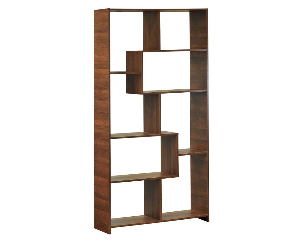 Librero Puzzle nogal Mobikit-1