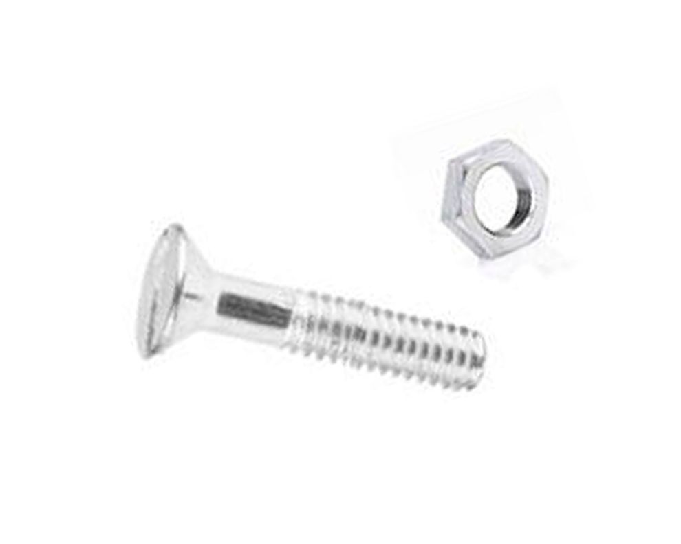 Perno cabeza plana 5/32x3/4 con tuerca b5 Imporper.-0