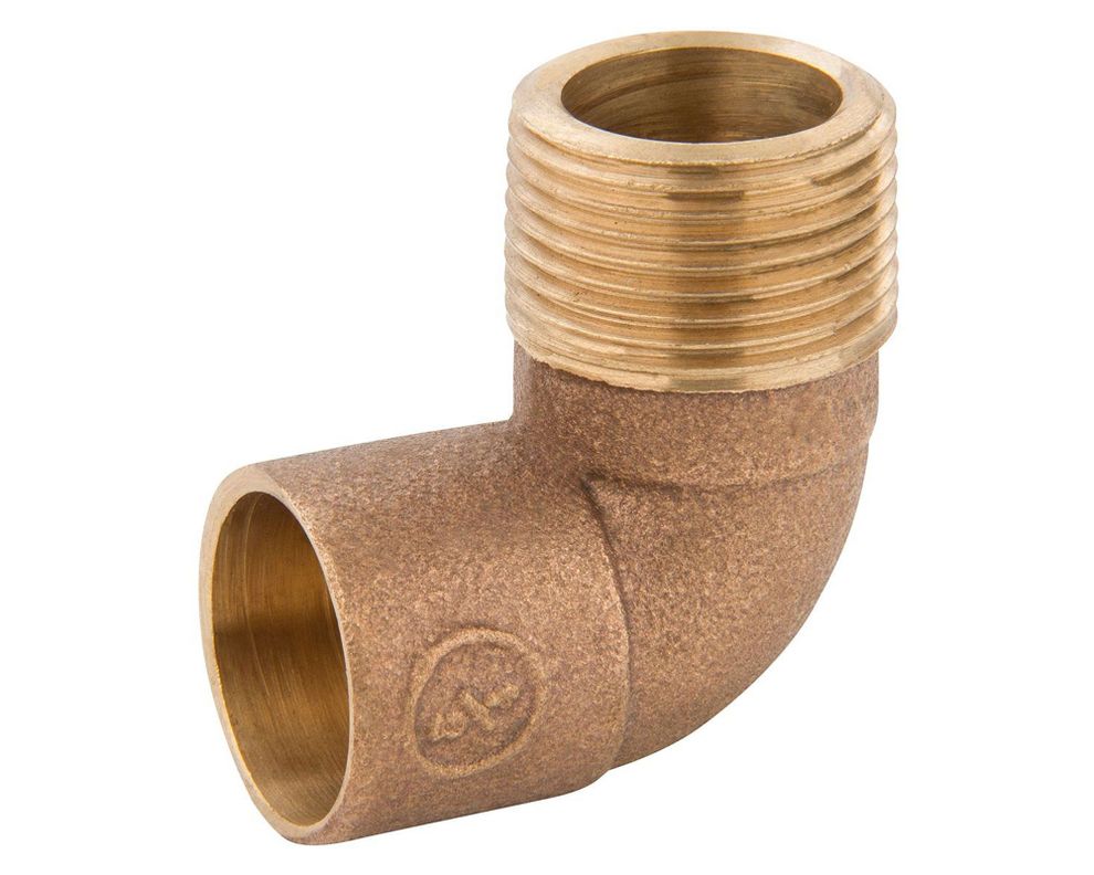 Codo de bronce 1'' SO-HE Nibsa-0