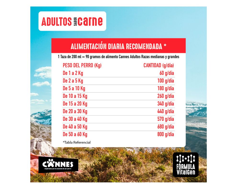 Alimento perro 18 kg Premium carne, pollo y cereales Cannes-3