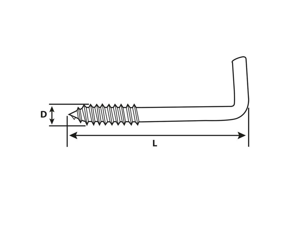 Tornillo escuadra 3.3x 1 1/2'' cobrizado 5 unidades-3