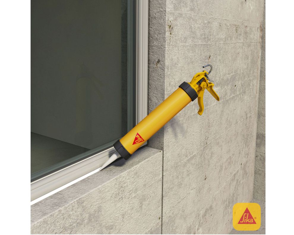 Sellador de silicona neutra 280 ml Sikasil C blanco Sika-1