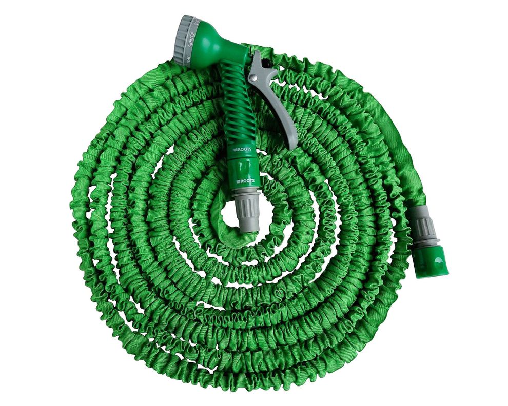 Manguera expandible 5/15 m verde Roots-0