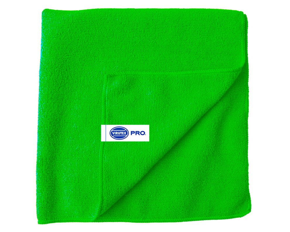 Paño multiuso Microfibra verde 40x40 cm 5 unidades-0