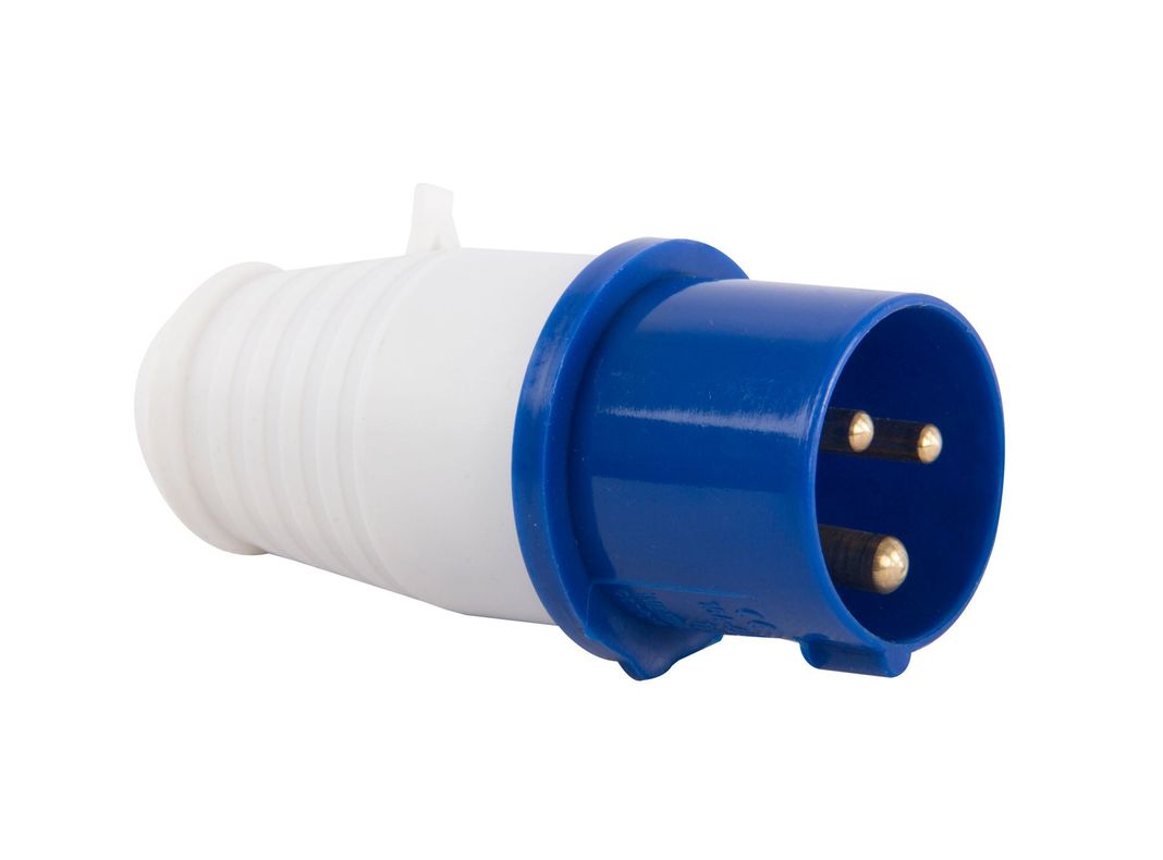 Enchufe macho volante 16 amperios 220 - 250v Drl-1